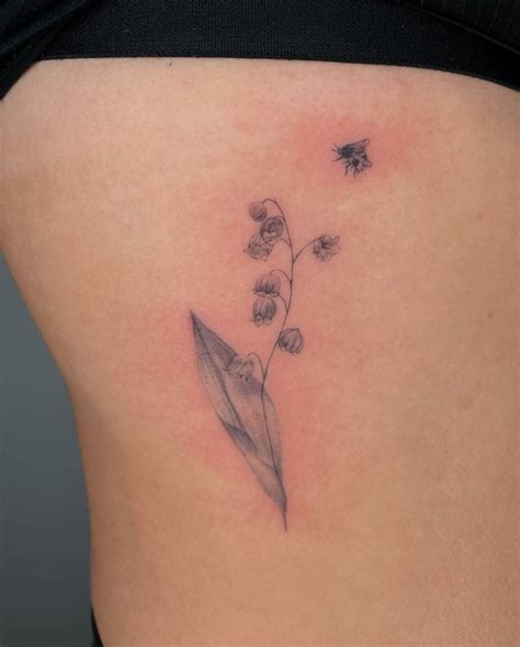 lily of the valley tattoo ideas 8