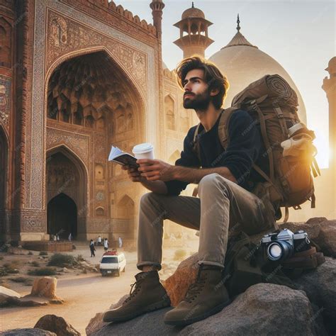 Premium AI Image | exploring Pakistan male content creator uncovers