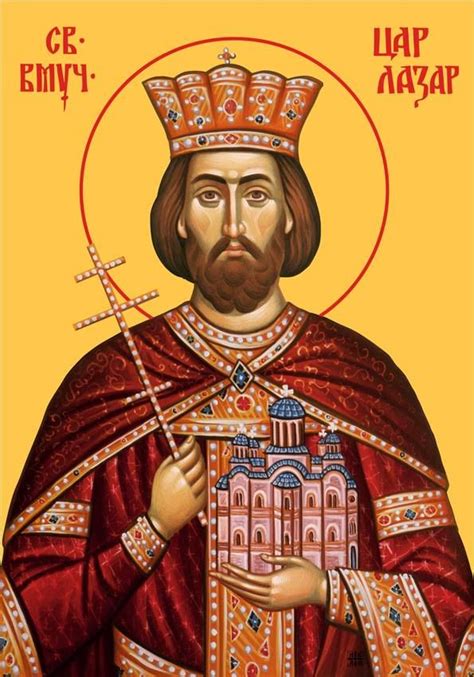 Santo Stefan Lazar Hrebeljanović, eroe serbo difensore della civiltà ...