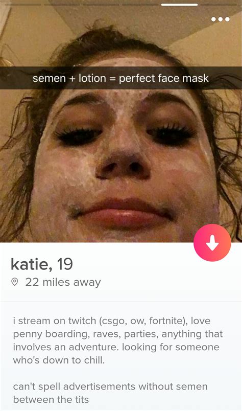 semen and lotion : r/Tinder