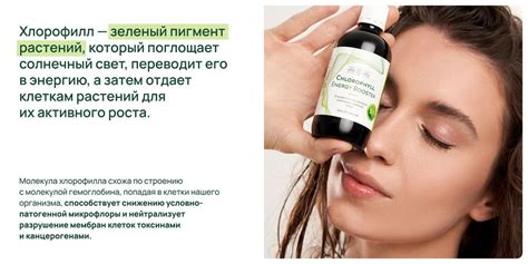 Хлорофилл концентрат, Chlorophyll Energy Booster со вкусом мяты, Жидкий ...