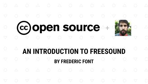 An Introduction to Freesound — Creative Commons Open Source