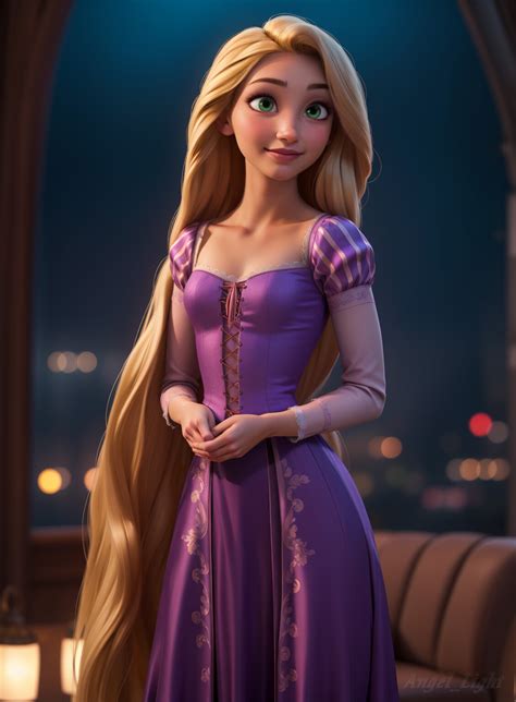 Rapunzel Nude With Her Feet In The Air Seaart Ai