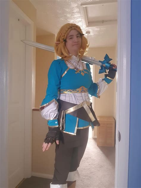 Zelda from the legend of zelda cosplay by me btw im a transwomen : r