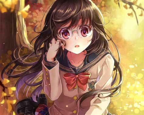 pretty anime girl  curly brown hair char  ten rings