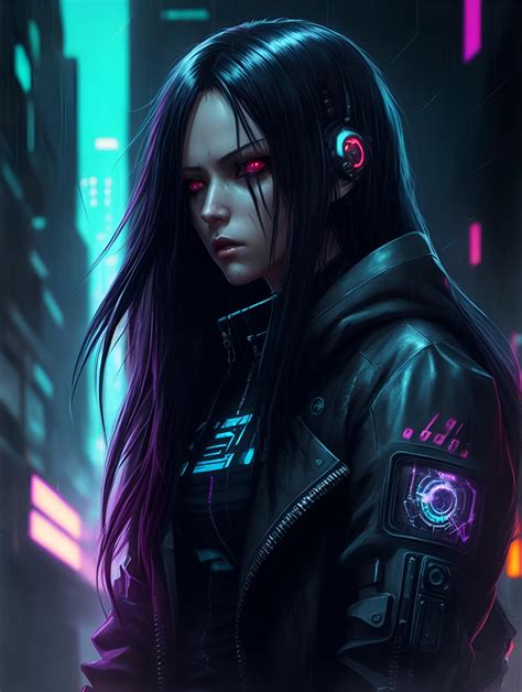 cyber girl   sirflopps  deviantart