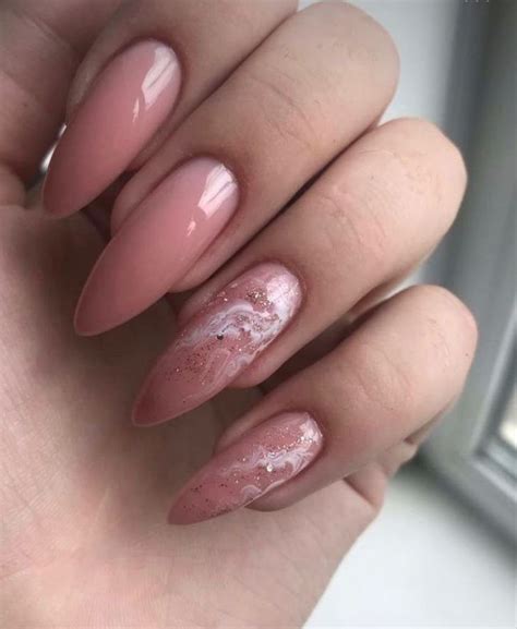 Marble Pink Nails check out my shop. Almond Acrylic Nails, Pretty ...
