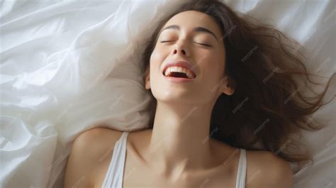 Premium AI Image | Women's pleasure A beautiful female with soft skin
