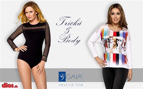 Body GAIA dámska sexi spodná bielizeň, trendy tričká & body - veľkoobchod