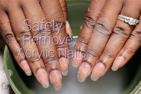 Easiest Way To Remove Acrylic Nails At Home - Bios Pics