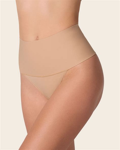 High-Tech High-Waisted Sculpting Thong | Leonisa