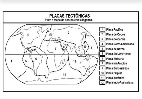 Atividade Sobre Placas Tectonicas - Placas tectônicas Atividade desenvolvida pela professora Alessandra ...