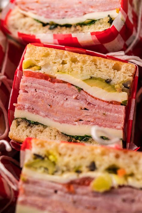 Pressed Italian Picnic Sandwiches - xoxoBella