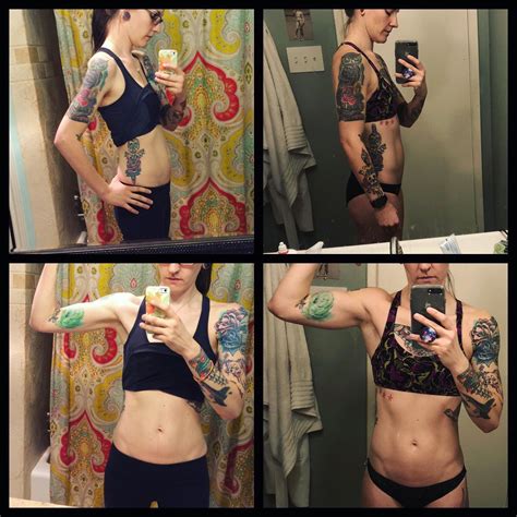 F/31/5’8” [112# > 130# = 18# gained] (3 years) Learning how to properly