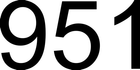 О числе 951 – девятьсот пятьдесят один, математические свойства ...