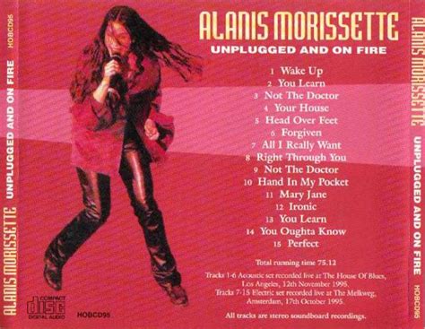 Quality Bootlegs: Alanis Morissette - Unplugged & On Fire