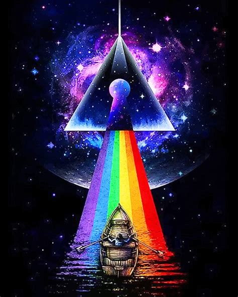 Pink Floyd Dark Side Of Moon - Paint By Numbers - Num Paint Kit
