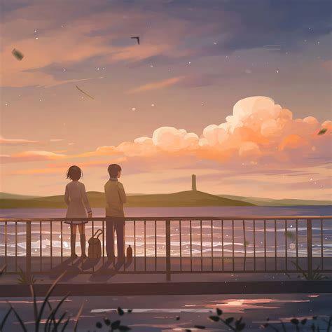 aesthetic couple anime wallpapers wallpaperscom