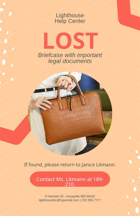 missing person poster template  edit