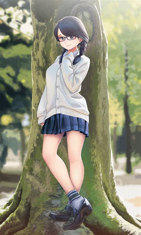 Shy Anime Girl