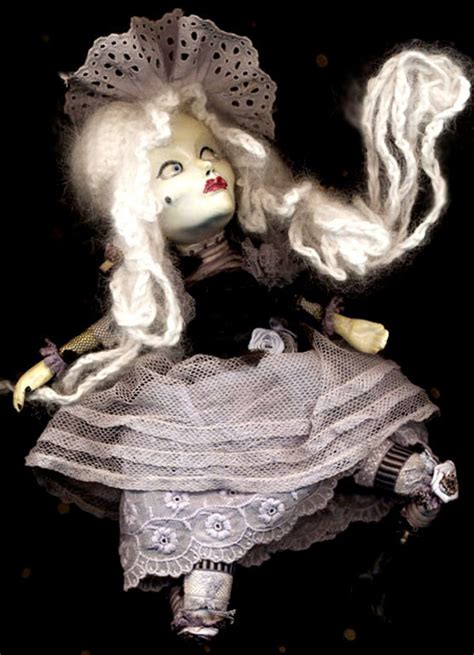 Carte Blanche Valentine Vixen Doll...willemette...ooak Handmade Kiln