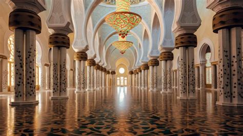 Premium AI Image | The stunning architecture of the grand mosque