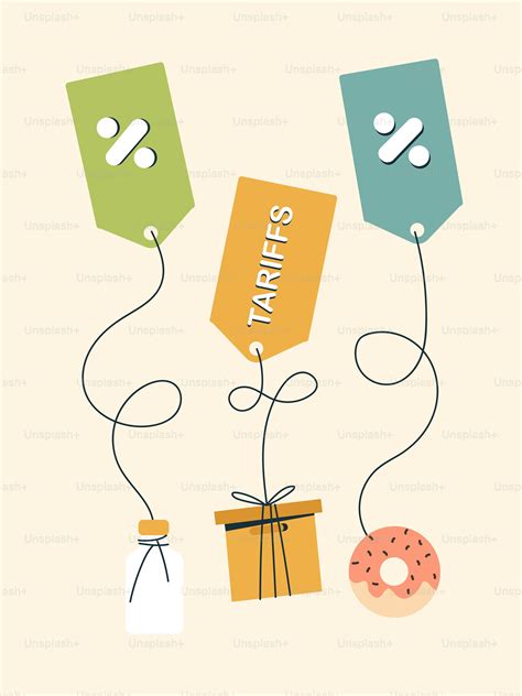Tariffs affect goods and prices. vector – Illustration Image on Unsplash