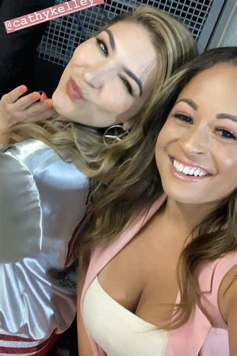 Kayla Braxton & Cathy Kelley | Cathy kelley, Kayla, Stephanie mcmahon
