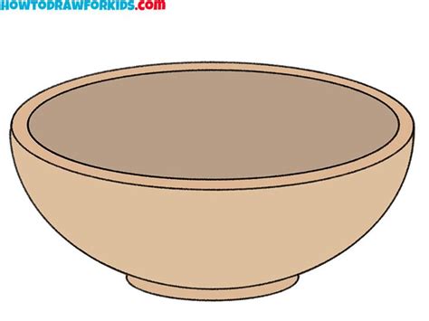 How to Draw a Bowl | Bowl, Fruit bowl drawing, Plate drawing