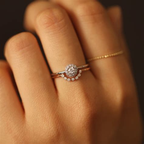 Diamond Ring Enhancer / Diamond Wedding Engagement Band - Etsy