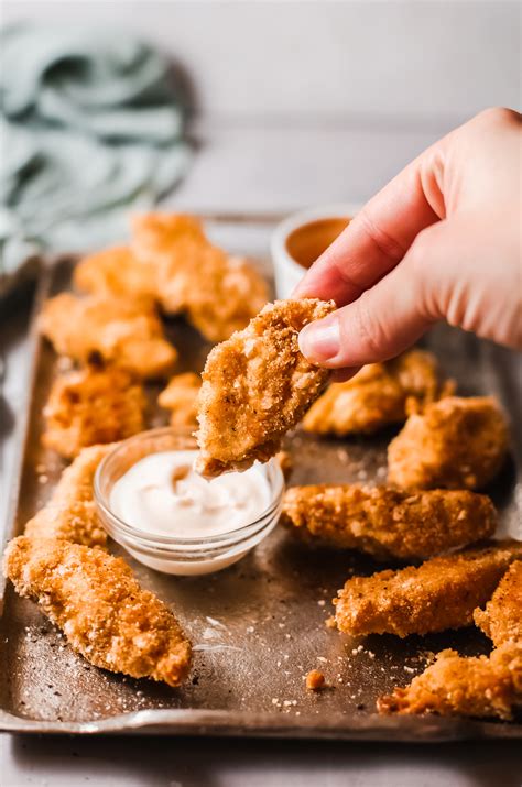 Healthy Baked Chicken Tenders Recipe | Moms Collab