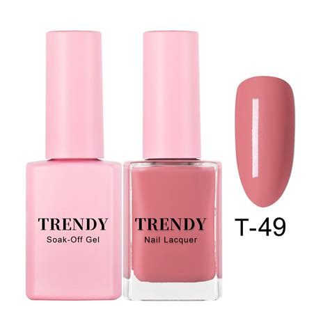 T-49 Sandy Nude | TRENDY DUO GEL & LACQUER - Cllam Supply