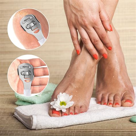 Callus Shaver Sets Include 10 Replacement Slices Callus Shavers Foot