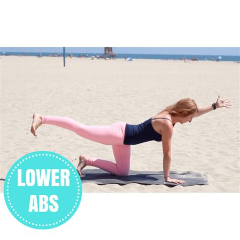 Lower Ab Workout for Women - No Equipment Needed