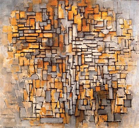 composición vii - Piet Mondrian | Wikioo.org – La Enciclopedia de las ...