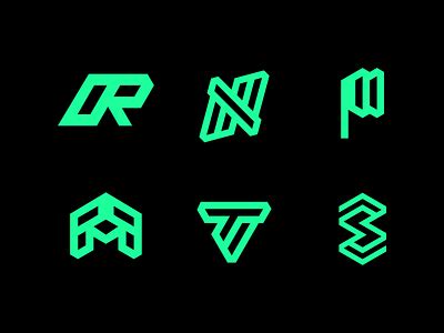 Stroke Shape Logo designs, themes, templates and downloadable graphic elements on Dribbble