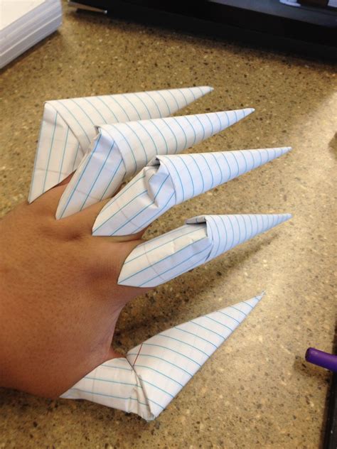 How Make Origami Claws - Origami Sample