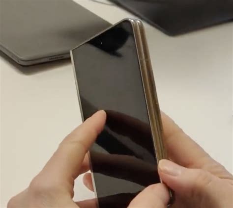 Here's the Google Pixel Fold Doing Its Folding Thing