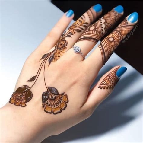 simple latest mehndi designs