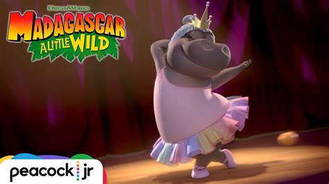 Gloria's Hippo Ballet | MADAGASCAR A LITTLE WILD - YouTube
