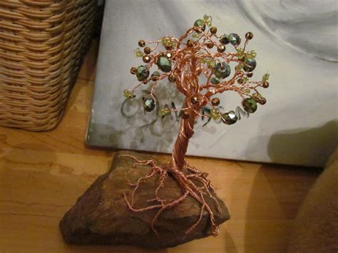 wire tree  wire tree beadwork  wirework  cut