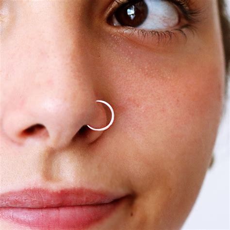 Nose Ring Hoop - Etsy