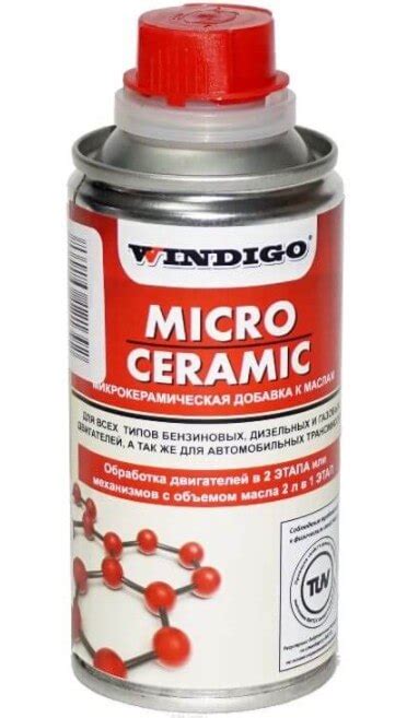 Присадка Windigo Micro-Ceramic Oil: характеристики, цена, артикулы
