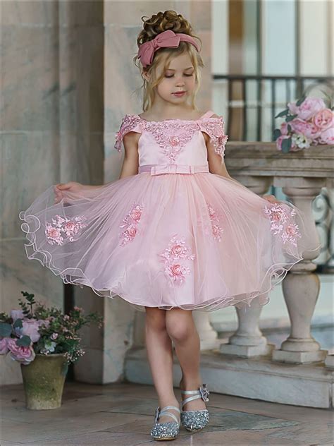 Cute Pink Dresses For Kids