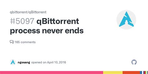 qBittorrent process never ends · Issue #5097 · qbittorrent/qBittorrent ...