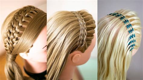 Сборник Ободки из кос Летние причёски для длинных волос Hairstyle ...