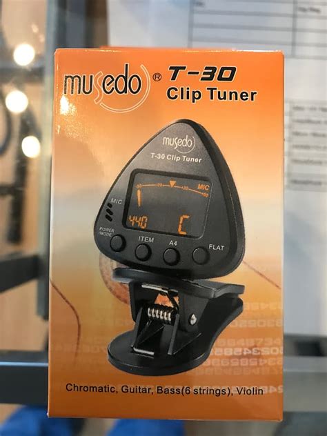 Musedo T 30 Clip On Tuner 2018 Black | Reverb
