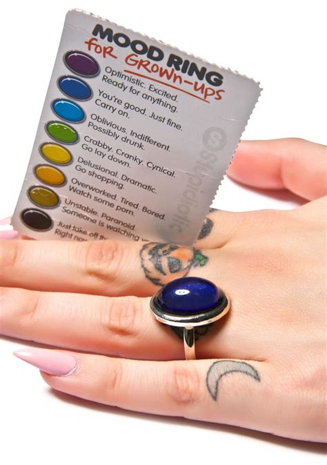 Mood Ring Color Meanings How Does It Work? Beadnova Mood, 48% OFF