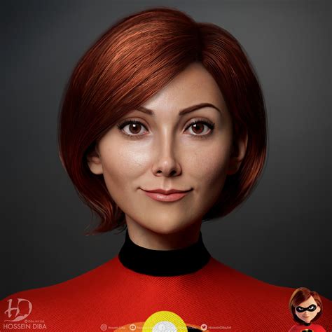 Helen Parr Elastigirl Incredibles Figure 3d Model 3d - vrogue.co