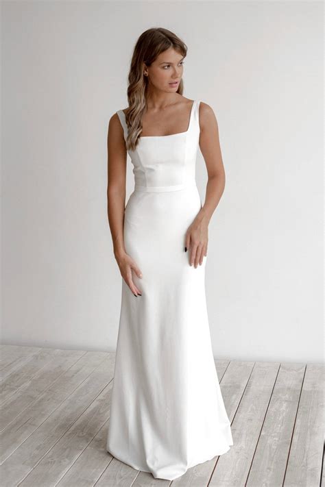 Scoop Neck Wedding Dresses & Gowns | Online Bridal Shop – Olivia Bottega